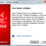 Java-Update 2 Verfügbar