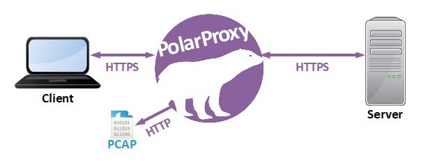 PolarProxy decryption flow chart